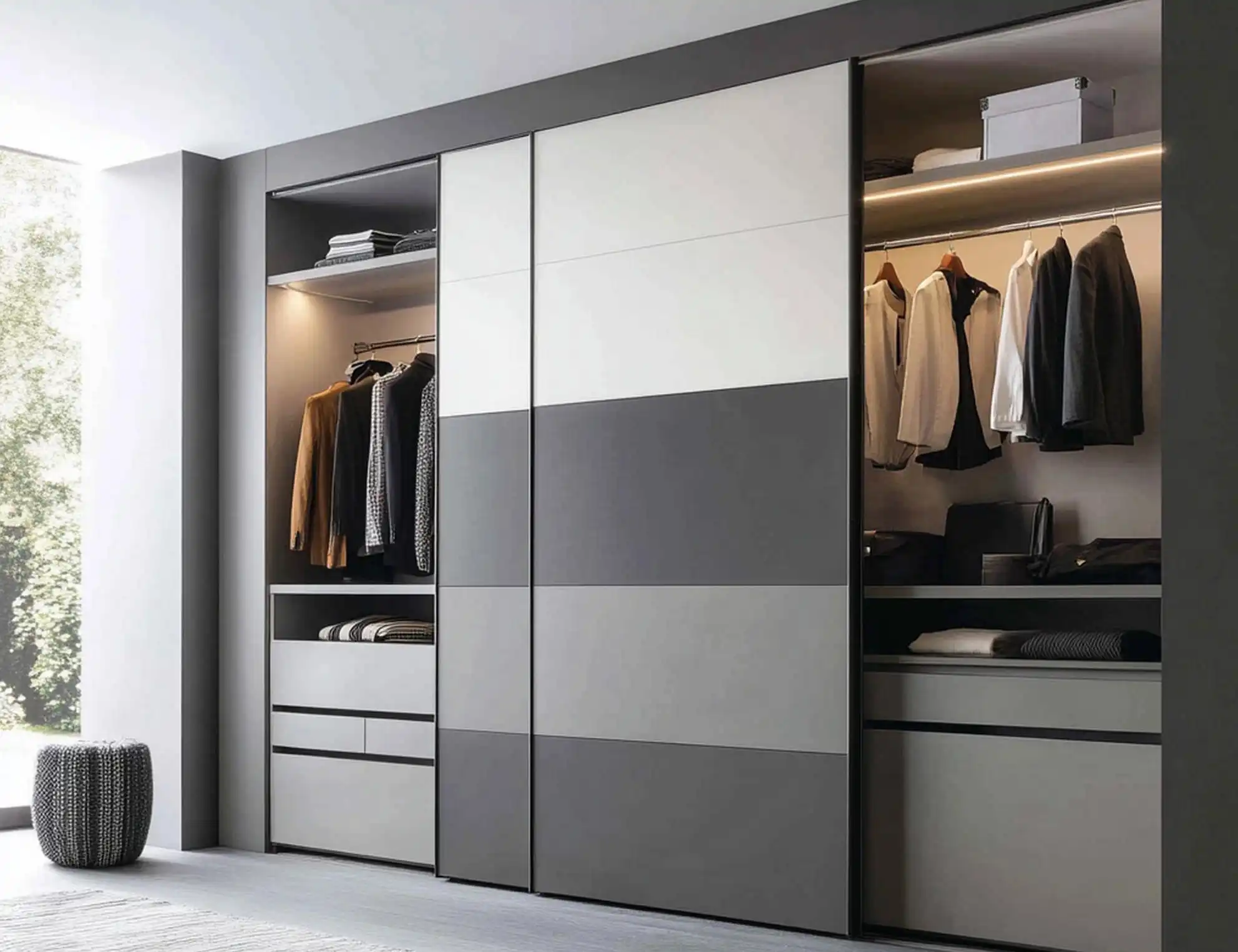 Grosser Einbauschrank