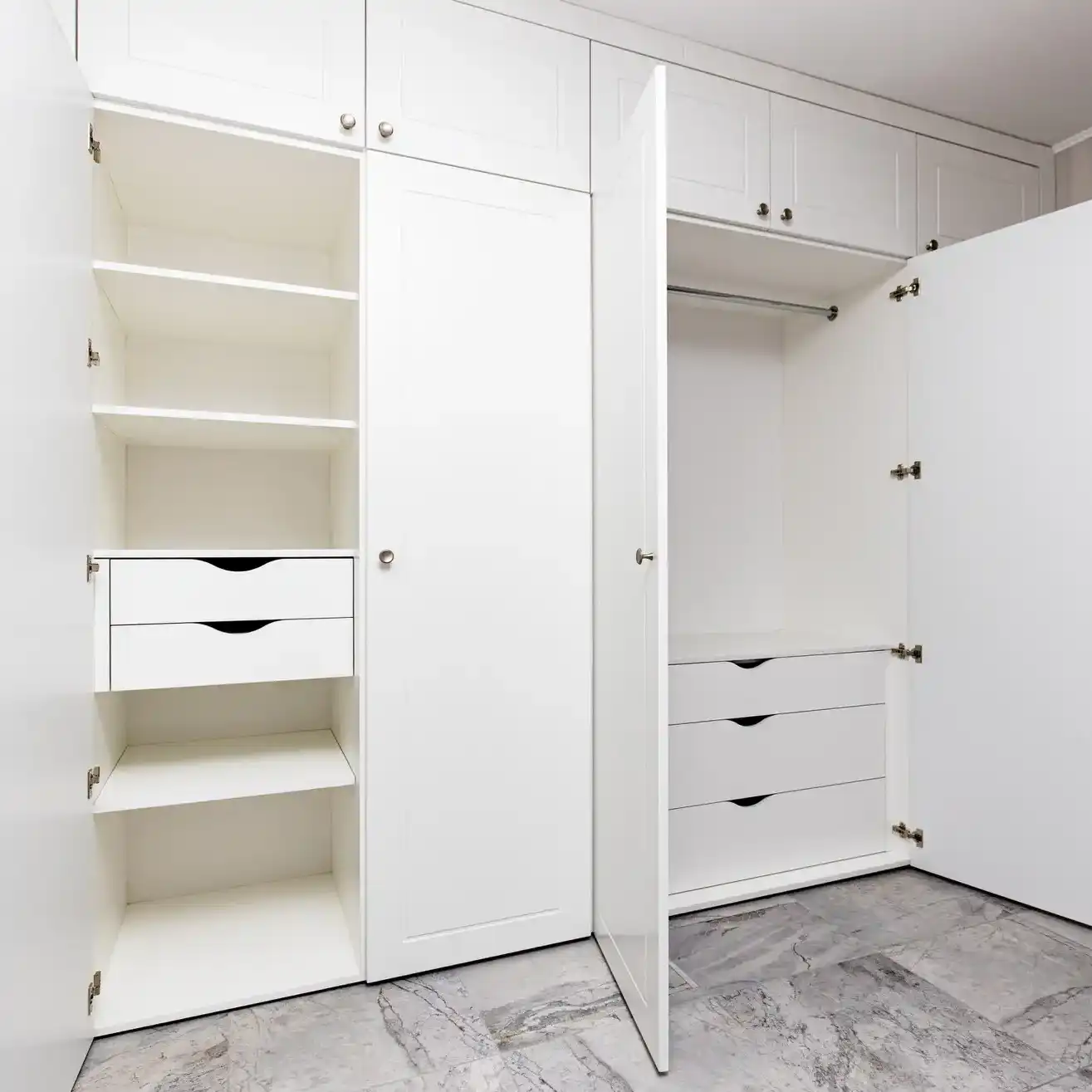 Einbauschrank weiss